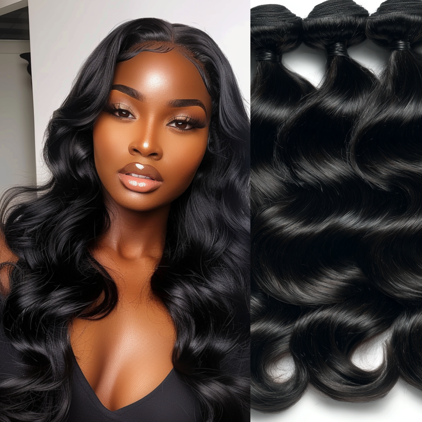 13A grade Cambodian 100% Human Hair Bundles Body Wave